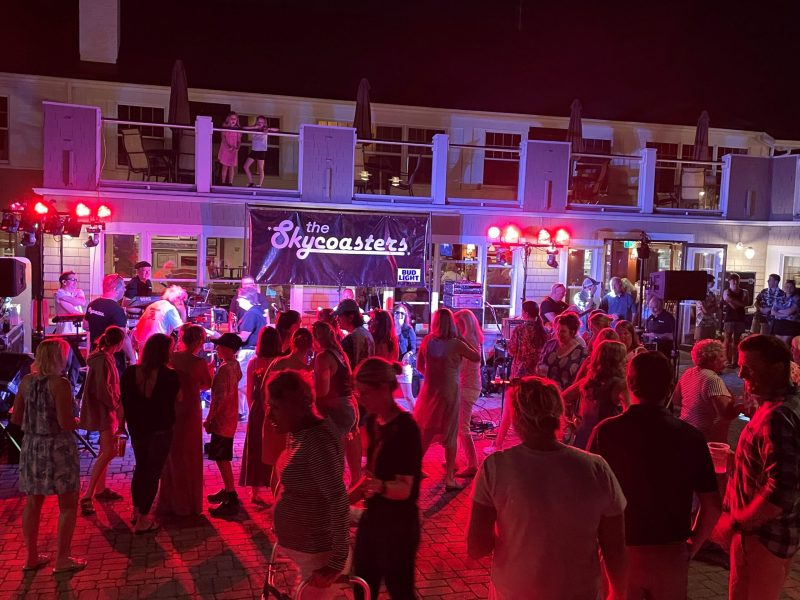 Open Outdoor Dance Floor