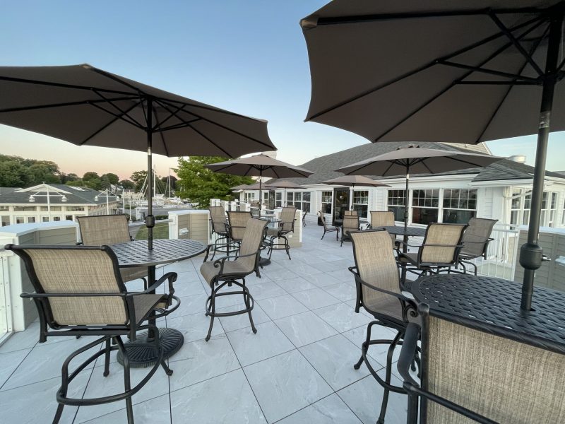 Rochester Yacht Club Rooftop Deck
