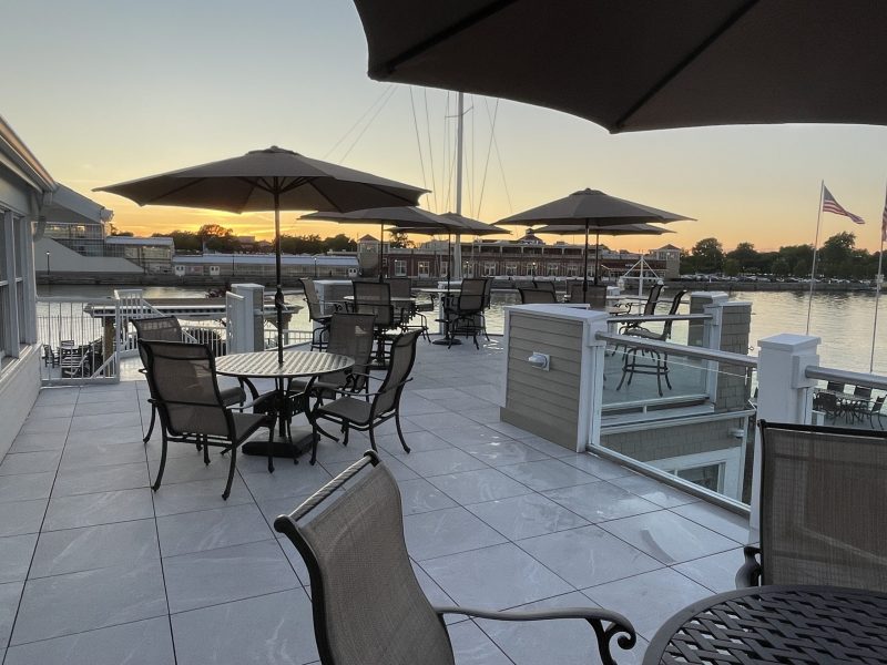 Rochester Yacht Club Rooftop Deck