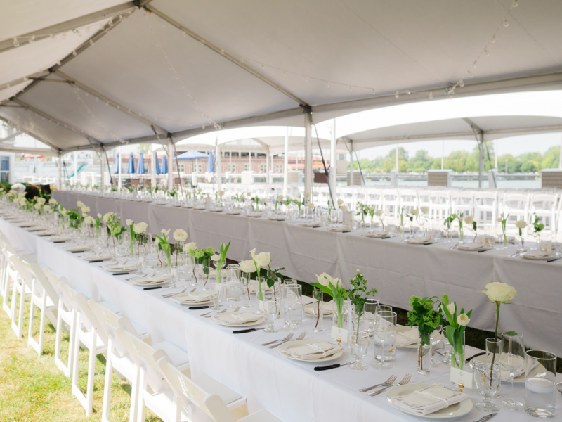 Outdoor Seating for up to 230 Guests