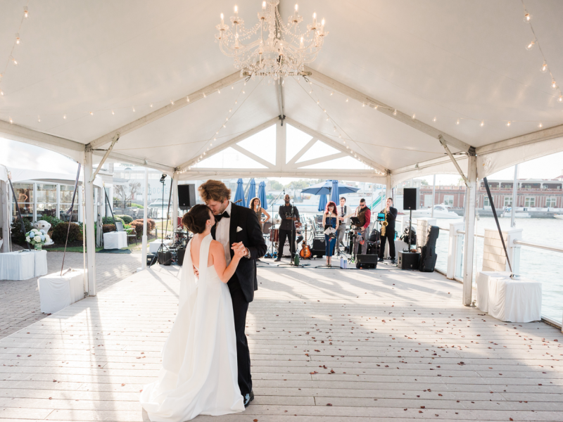 Covered Outdoor Dance Floor